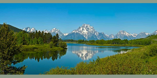 Oxbow Bend In The Spring