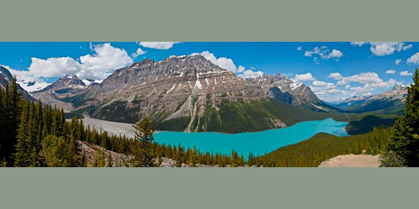 Peyto Lake And The Bow Valley