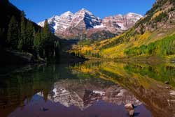 The Maroon Bells In September