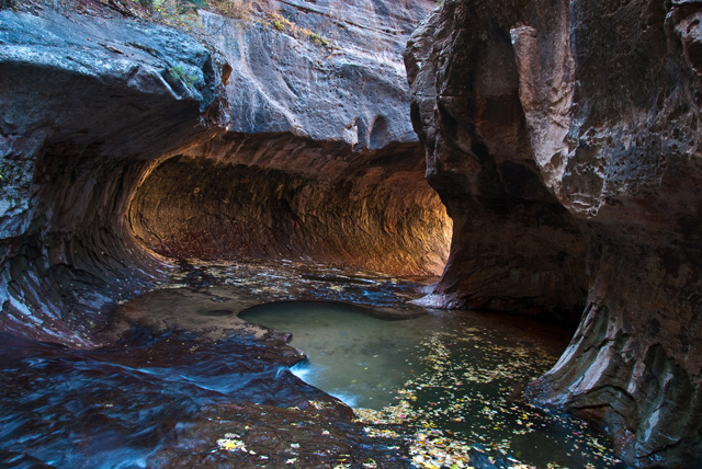 Entrance To A Slot