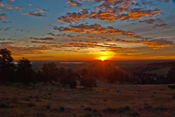 B-270 - Sunrise On Flagstaff Mountain