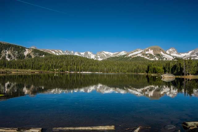 Brainard Lake and the Indian Peaks