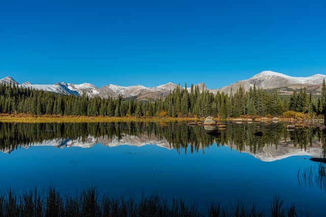 Brainard Lake and the Indian Peaks