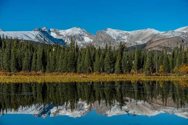 Brainard Lake and the Indian Peaks