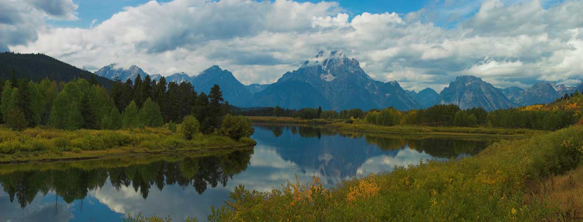 Mount Moran And The Oxbow