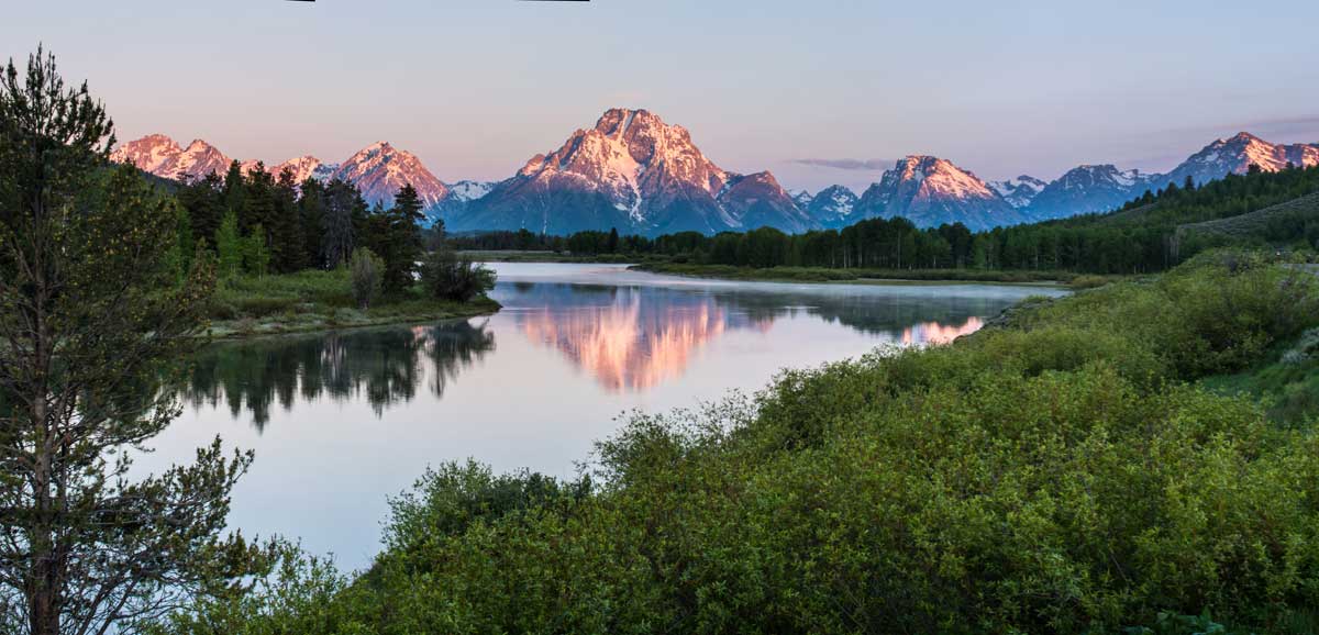 Dawn at Oxbow Bend