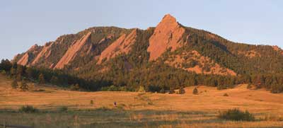 The Flatirons At First Light