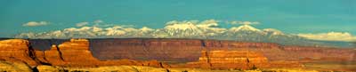 The LaSal Range and Canyonlands