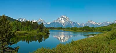 Oxbow Bend In The Spring