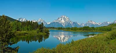 Oxbow Bend In The Spring